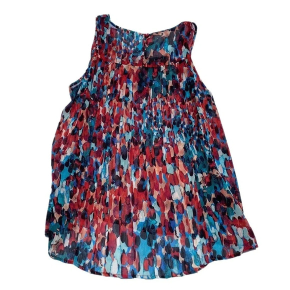 🌸Jack by BB Dakota sheer multi colored blouse size medium - Picture 3 of 7